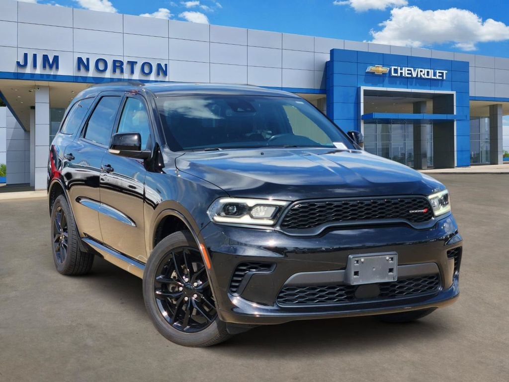 2024 Dodge Durango GT Plus in Black — front three-quarter view
