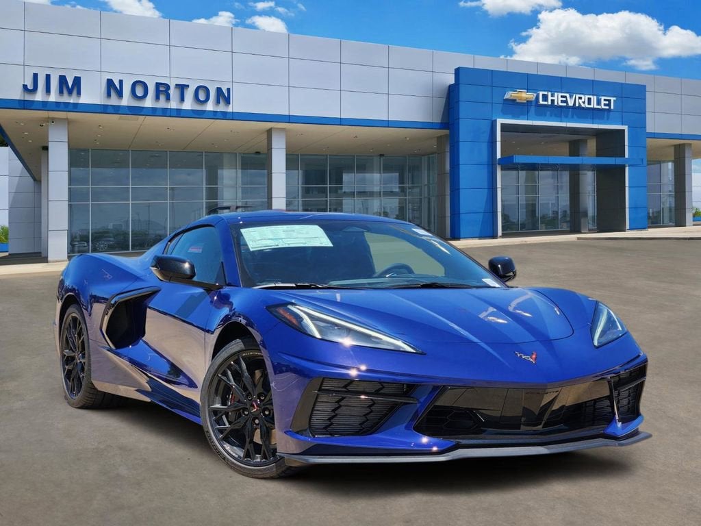 2026 Chevrolet Corvette Stingray 1LT in Hysteria Purple Metallic — front three-quarter view