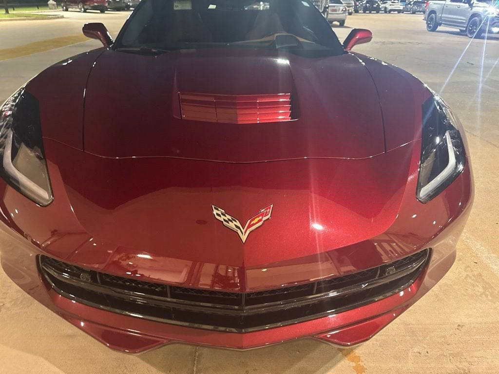 2019 Chevrolet Corvette Stingray — side profile view
