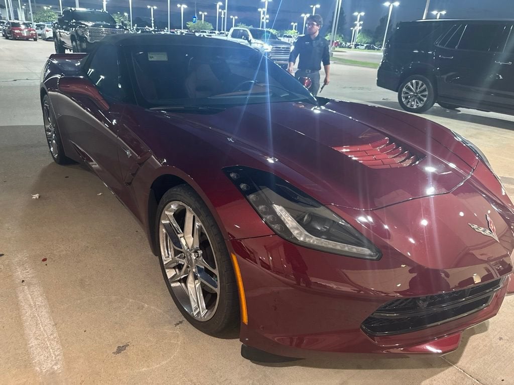 2019 Chevrolet Corvette Stingray — interior view