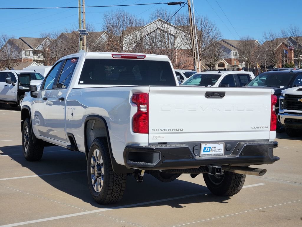 2026 Chevrolet Silverado 2500 HD — rear three-quarter view