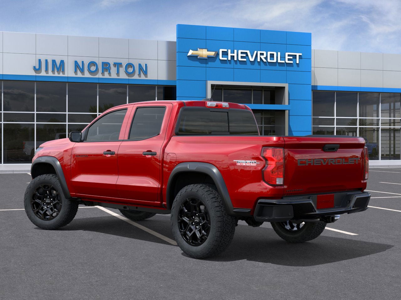 2026 Chevrolet Colorado — rear three-quarter view