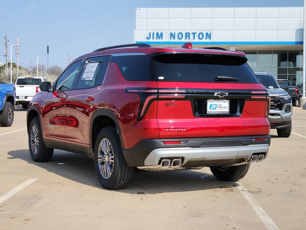 2026 Chevrolet Traverse — rear three-quarter view