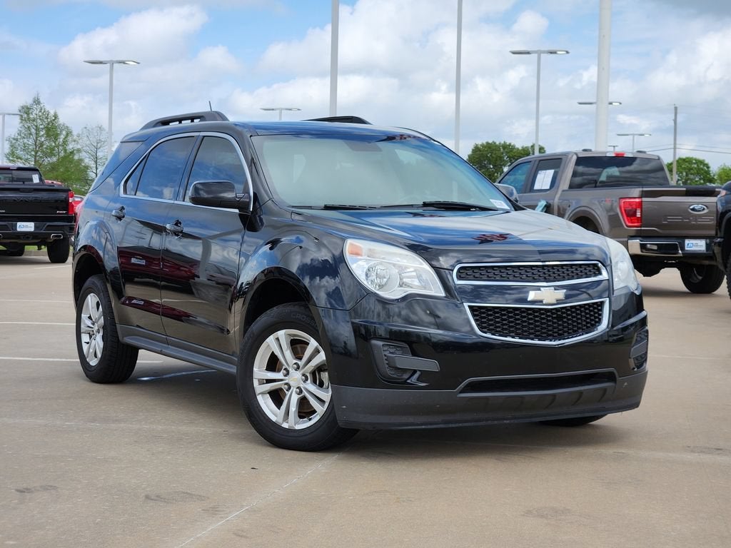 2013 Chevrolet Equinox LT in Black — front three-quarter view