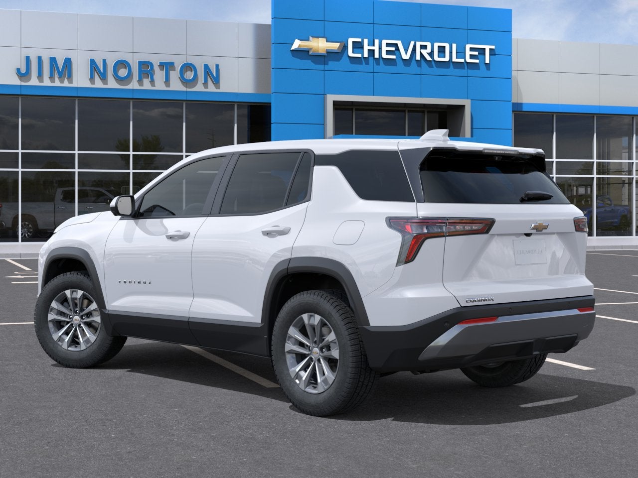 2026 Chevrolet Equinox — rear three-quarter view