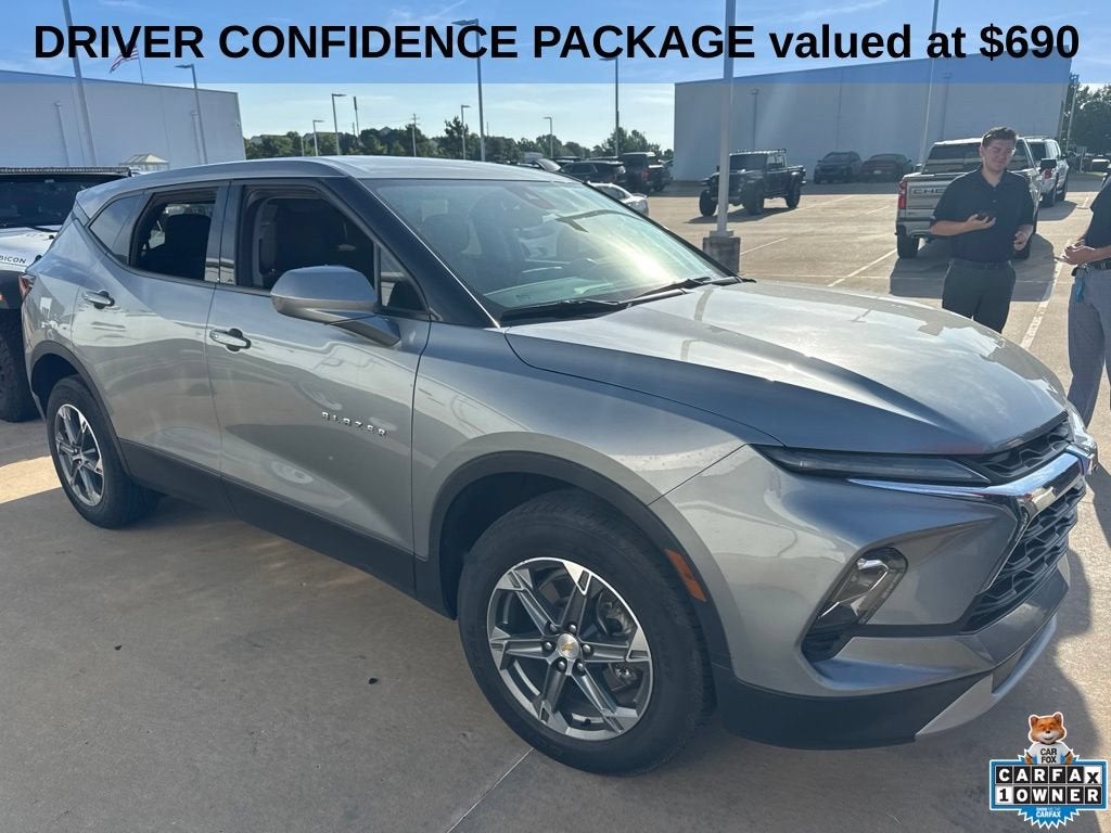 2023 Chevrolet Blazer — rear three-quarter view