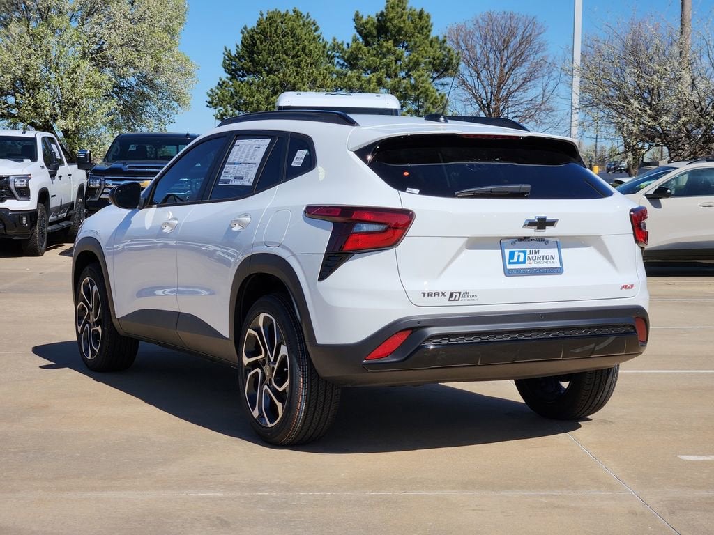 2026 Chevrolet Trax — rear three-quarter view