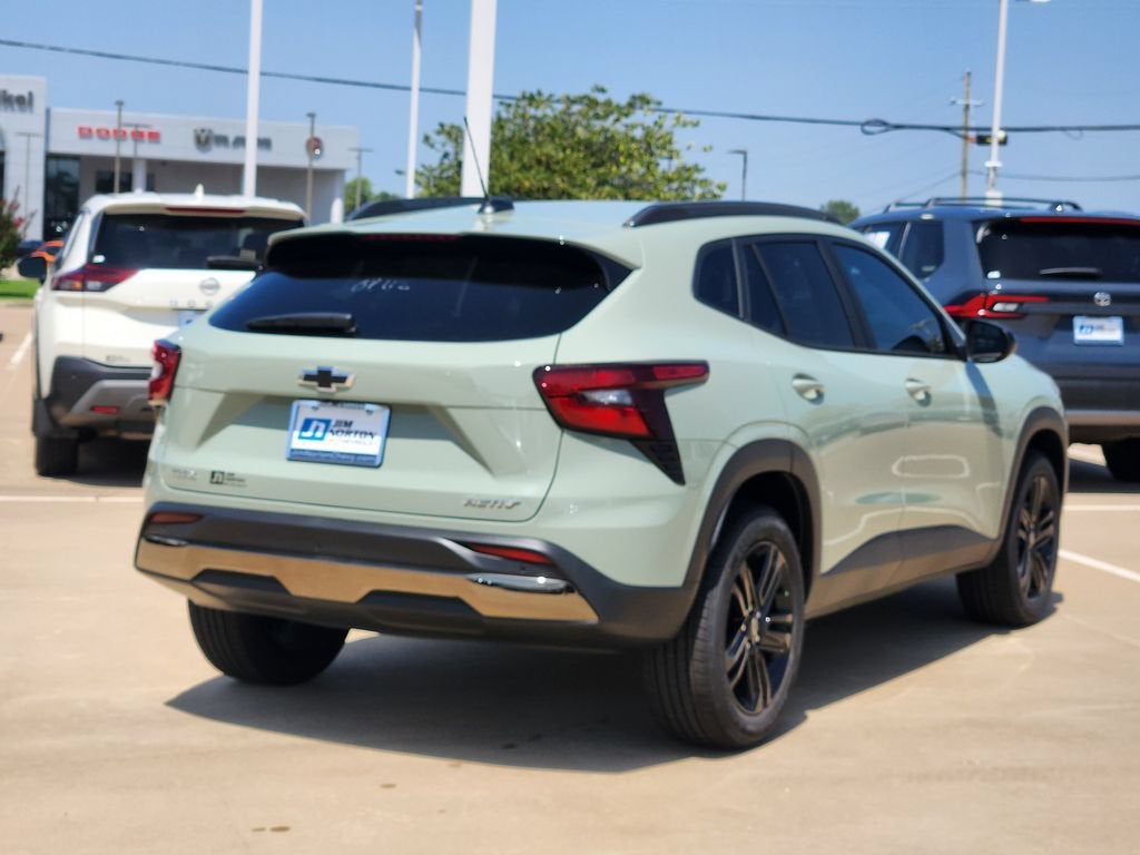 2026 Chevrolet Trax — rear three-quarter view