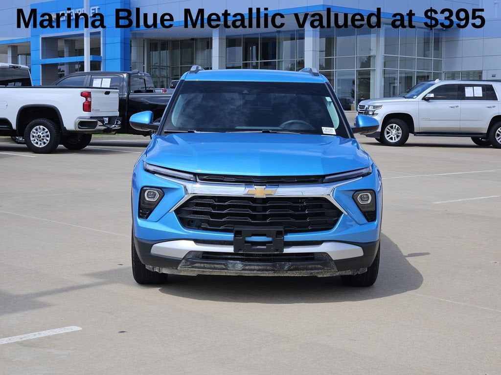 2025 Chevrolet Trailblazer — rear three-quarter view