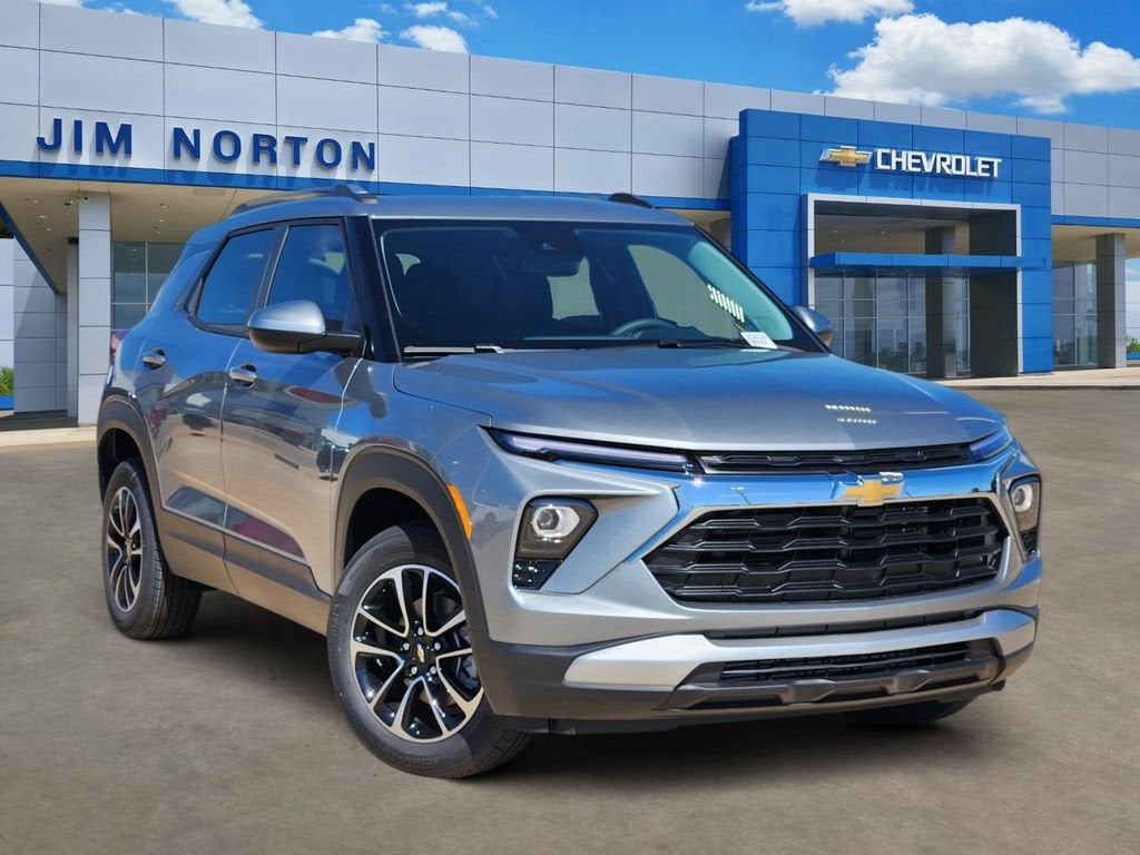 2026 Chevrolet Trailblazer LT in Sterling Gray Metallic — front three-quarter view